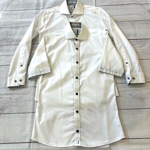 Alviso Bundle of 2 White Shirts with Accents